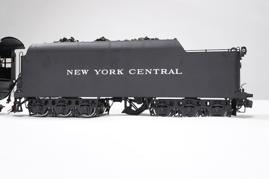 A Gauge One Aster Hobbies New York Central Hudson, 4-6-4 tender locomotive, 5344, the electric version of this model.
